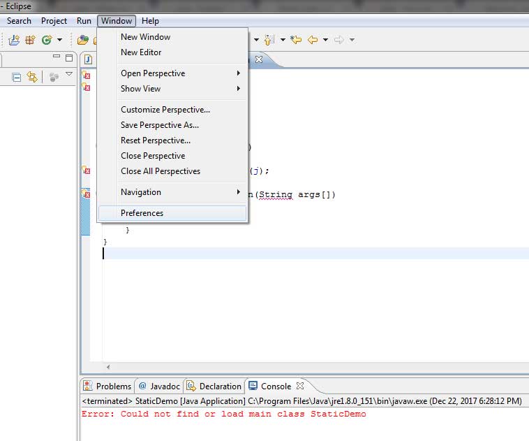Eclipse Not Recognizing Classes And Strings In Java Error Could Not