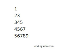 Pyramid pattern in C programming