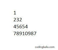 Pyramid pattern in C programming