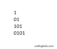 Pyramid pattern in C programming.