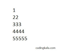 Pyramid pattern in C programming