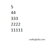 Pyramid pattern in C programming